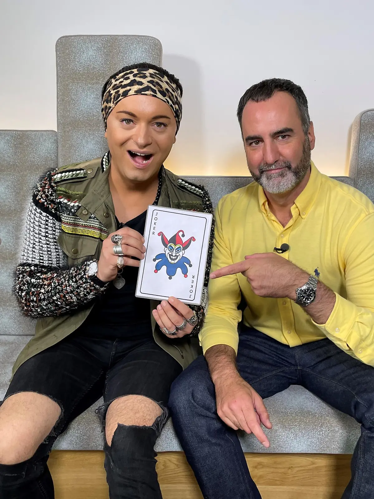 Julian F. M. Stoeckel bei "Ein Promi ein Joker"