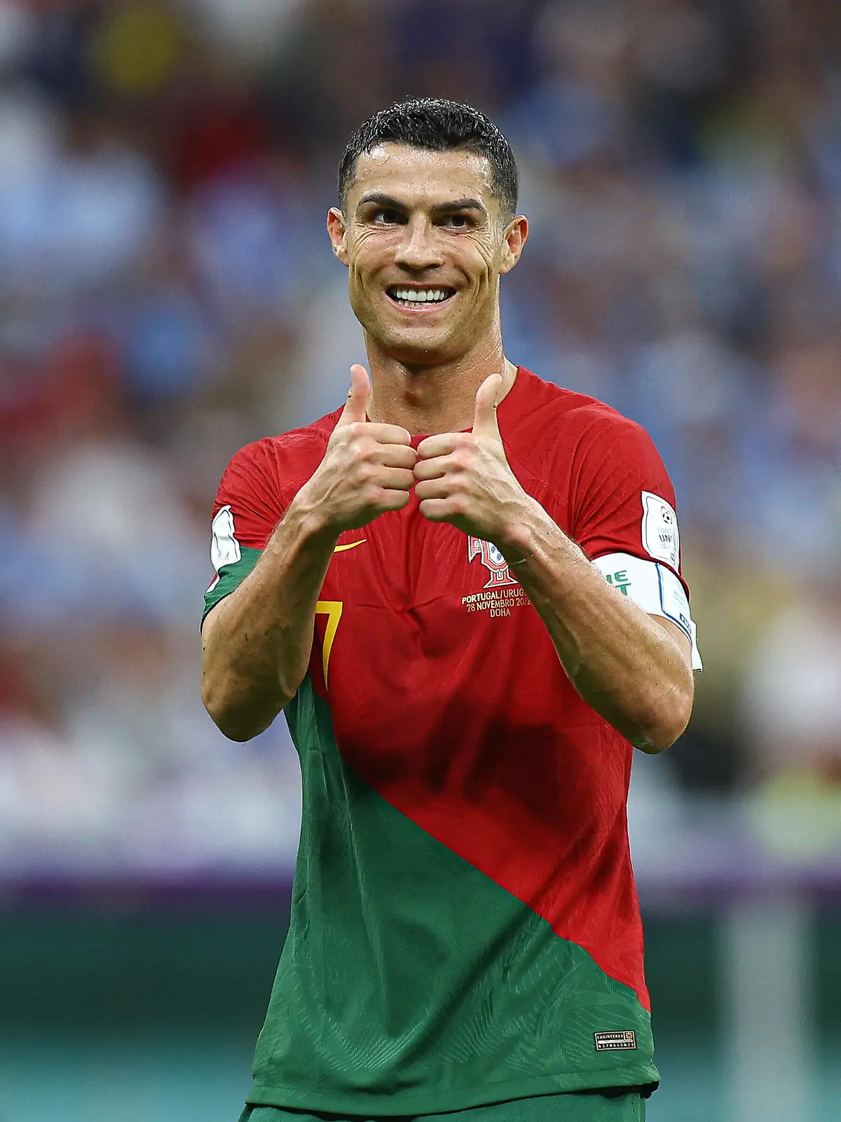  2022.11.28 Lusail pilka nozna Mistrzostwa Swiata w Katarze Katar 2022 Portugalia - Urugwaj N/z Cristiano Ronaldo Foto Pawel Andrachiewicz / PressFocus 2022.11.28 Lusail Football - 2022 FIFA World Cup, WM, Weltmeisterschaft, Fussball in Qatar Portugal - Uruguay Cristiano Ronaldo Credit: Pawel Andrachiewicz / PressFocus / NEWSPIX.PL --- Newspix.pl PUBLICATIONxNOTxINxPOL 20221128_PF_PA333