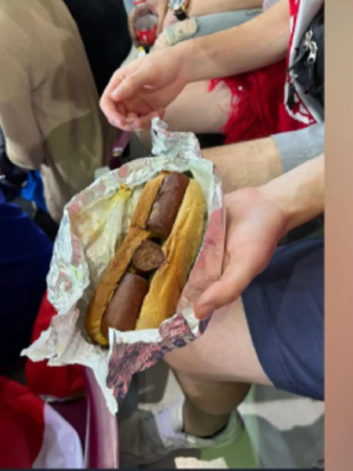 Bei der Fußball-WM in Katar ekeln sich die Fans vor diesem Essen.