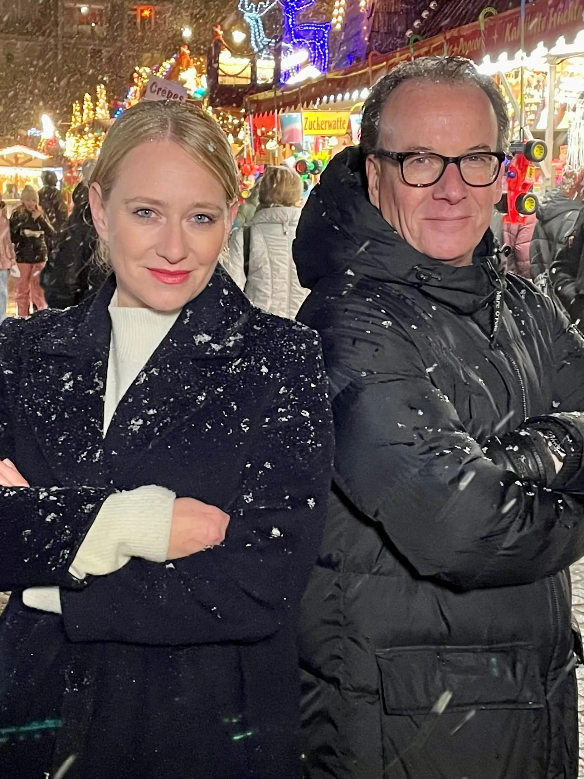 Nadine & Martin to Roxel auf dem Weihnachtsmarkt in Brandenburg an der Havel