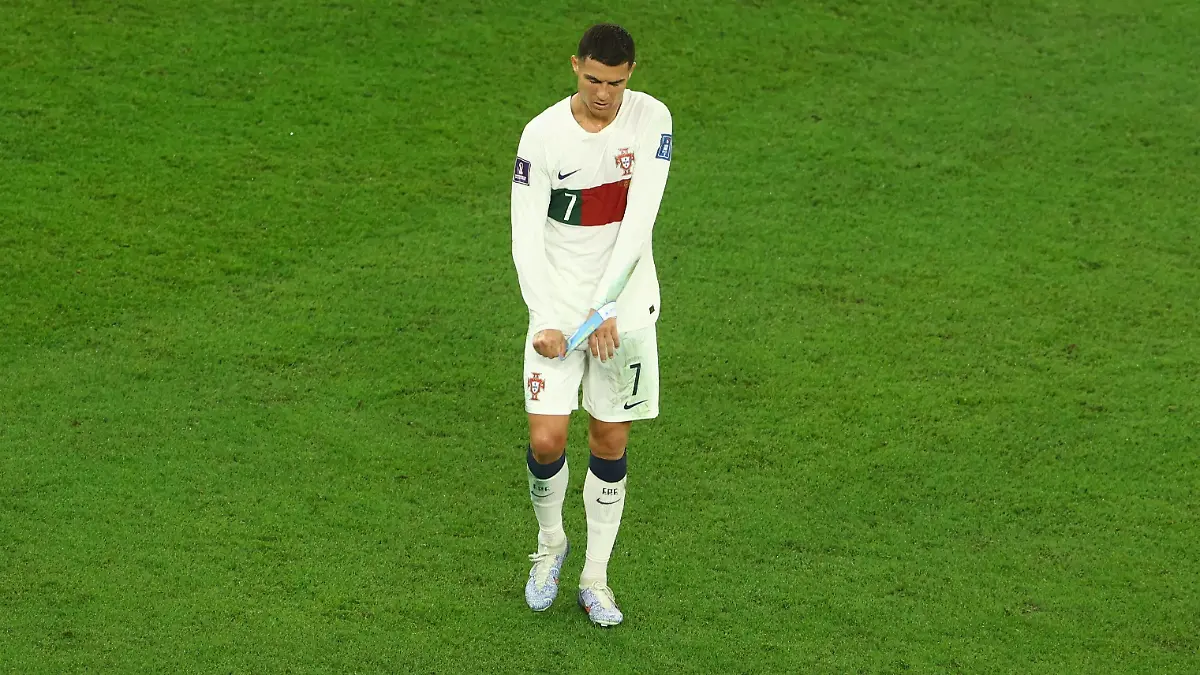 Mandatory Credit: Photo by Kieran McManus/Shutterstock 13640440be Cristiano Ronaldo of Portugal. Korea Republic v Portugal, FIFA World Cup, WM, Weltmeisterschaft, Fussball 2022, Group H, Football, Education City Stadium, Doha, Qatar - 02 Dec 2022 Editorial Use Only Korea Republic v Portugal, FIFA World Cup 2022, Group H, Football, Education City Stadium, Doha, Qatar - 02 Dec 2022 Editorial Use Only PUBLICATIONxINxGERxSUIxAUTxHUNxGRExMLTxCYPxROUxBULxUAExKSAxONLY Copyright: xKieranxMcManus/Shutterstockx 13640440be
