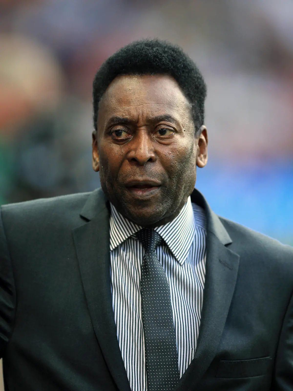 Pele File Photo File photo dated 05-06-2016 of Guest of honour Pele during Soccer Aid 2016. Issue date: Tuesday September 14, 2021. FILE PHOTO EDITORIAL USE ONLY No use with unauthorised audio, video, data, fixture lists, club/league logos or live services. Online in-match use limited to 75 images, no video emulation. No use in betting, games or single club/league/player publicat... PUBLICATIONxINxGERxSUIxAUTxONLY Copyright: xNigelxFrenchx 62417001 
