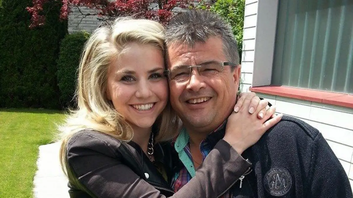 Beatrice und ihr Papa Bruno Egli