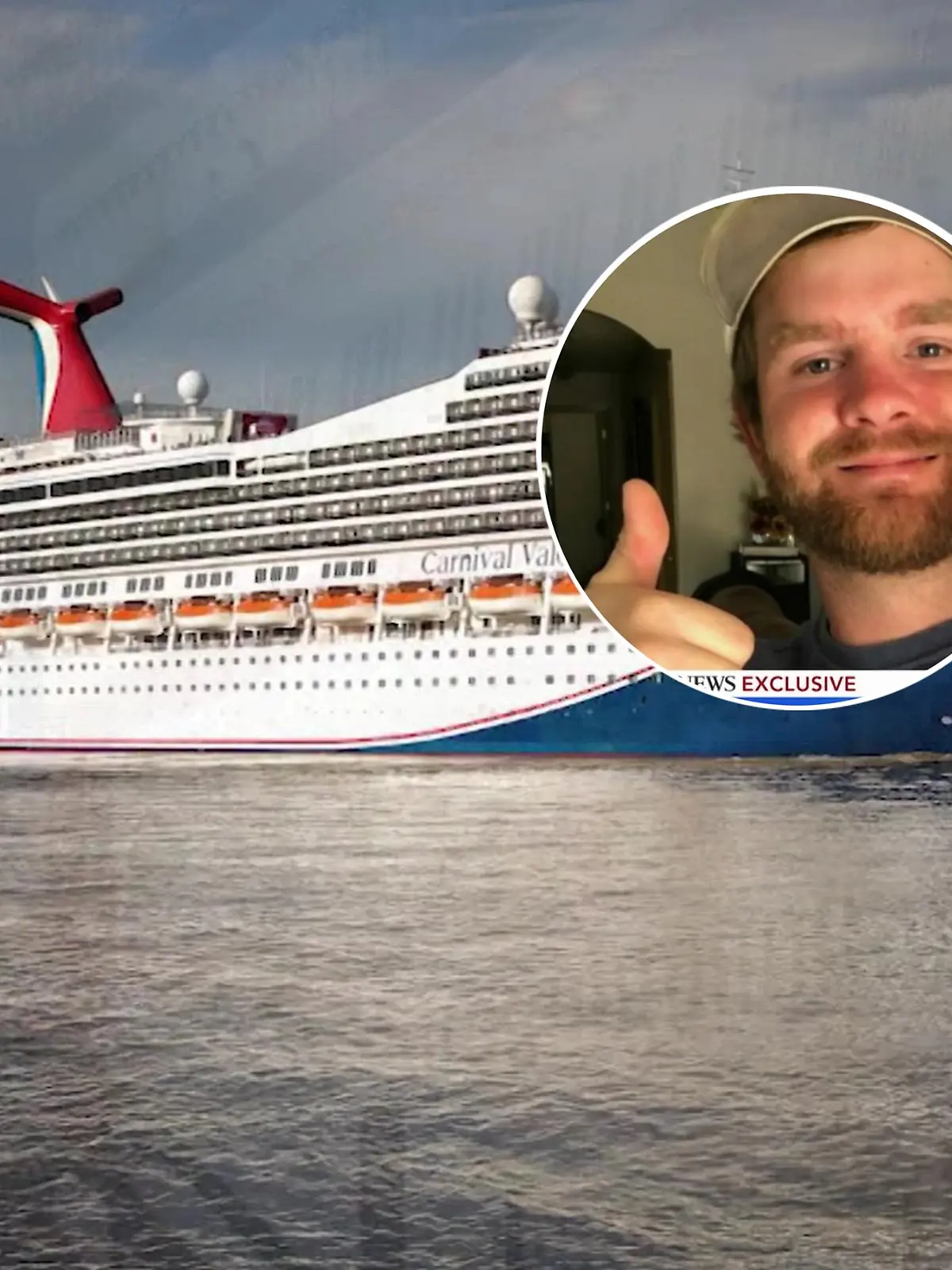 James fiel von Kreuzfahrtschiff und überlebte 15 Stunden im Meer