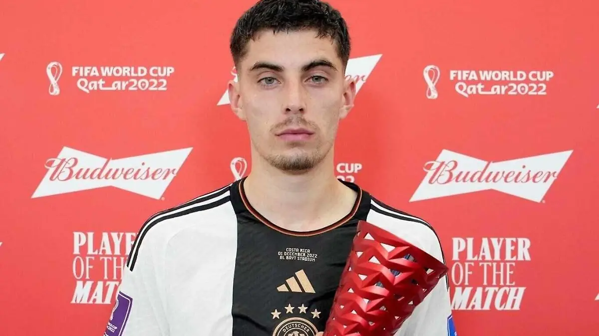 December 1, 2022: Kai Havertz Latino News - December 1, 2022 *** December 1, 2022 Kai Havertz Latino News December 1, 2022 PUBLICATIONxINxGERxSUIxAUTxONLY - ZUMAla2_ 20221201_zaa_la2_018 Copyright: xLaxNacionx 