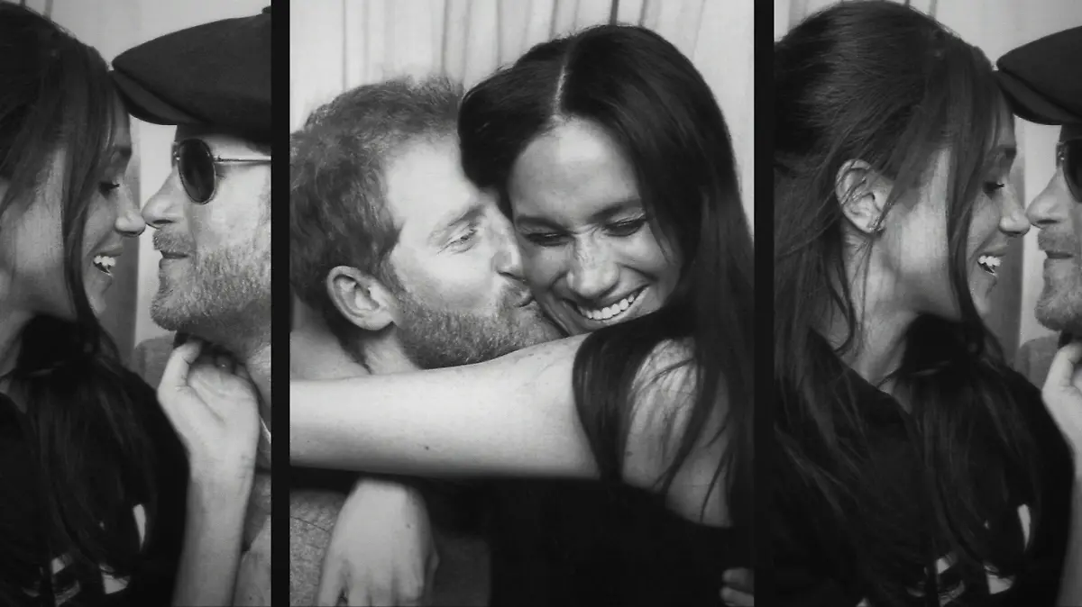 HANDOUT - 01.12.2022, USA, ---: Das von Netflix veröffentlichte Bild zeigt Prinz Harry und Herzogin Meghan in einer Szene der Dokumentation «Harry & Meghan» (undatiert). Berichten zufolge soll die Netflix-Dokumentation am 8. Dezember erscheinen. (zu dpa-Extra «Harry und Meghan im Fokus der Klatschpresse: «Krieg» und «Sabotage») Foto: Courtesy Of Prince Harry/Netflix via AP/dpa - ACHTUNG: Nur zur redaktionellen Verwendung bis zum 16.12.2022 im Zusammenhang mit einer Berichterstattung über die Doku "Harry & Meghan" und nur mit vollständiger Nennung des vorstehenden Credits +++ dpa-Bildfunk +++