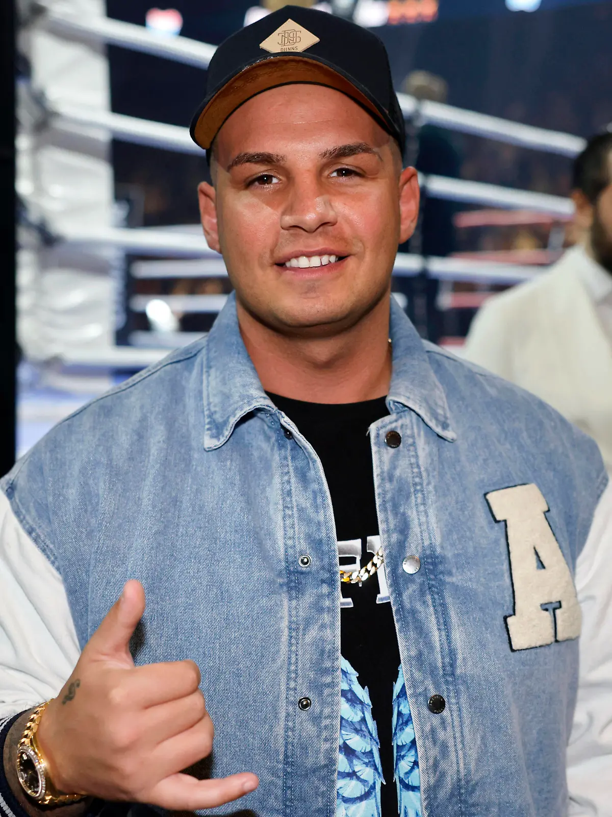  Sänger Pietro Lombardi beim Joyn Event The Great Fight Night in der Lanxess-Arena. Köln, 02.04.2022 NRW Deutschland *** Singer Pietro Lombardi at Joyn event The Great Fight Night at Lanxess Arena Cologne, 02 04 2022 NRW Germany Copyright: xChristophxHardtx