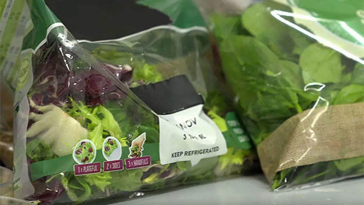 schnittsalat Tütensalat abgepackter Salat