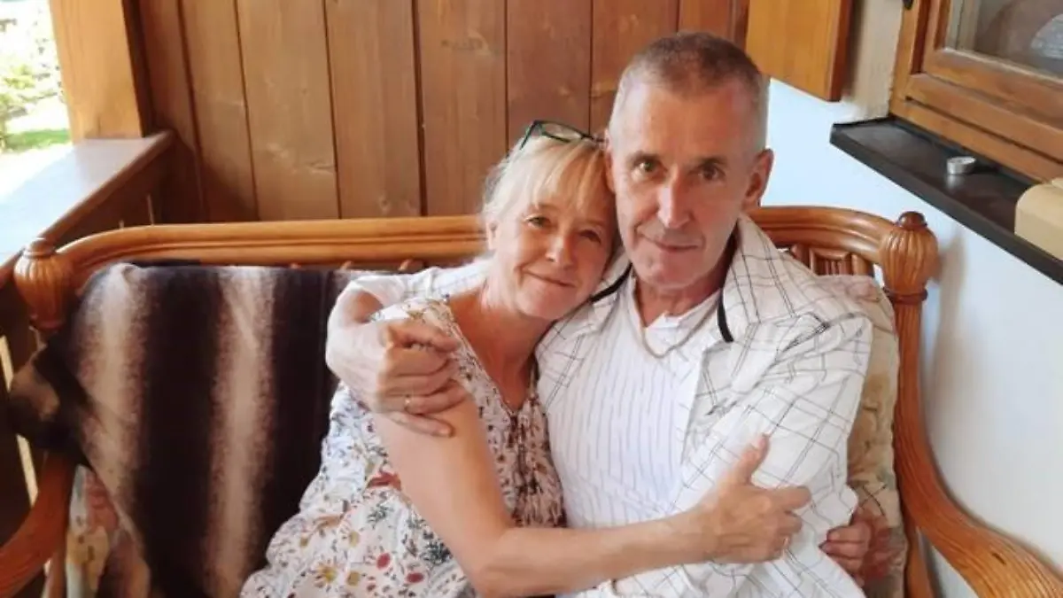 Manfred Genditzki mit seiner Schwester Jutta