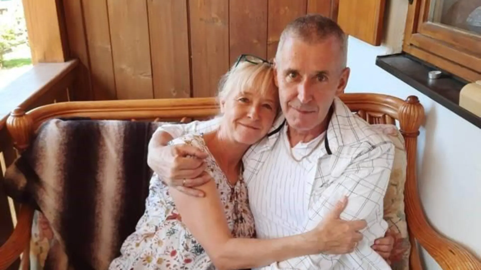 Manfred Genditzki mit seiner Schwester Jutta