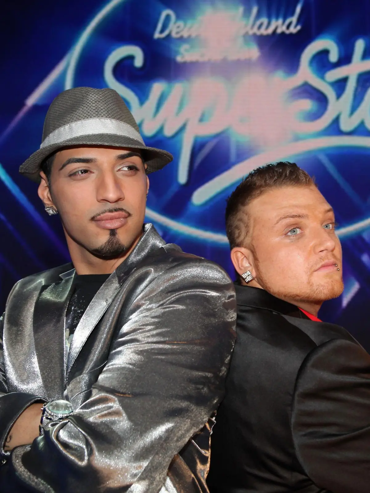 Mehrzad Marashi (li.) und Menowin Fröhlich damals im Finale