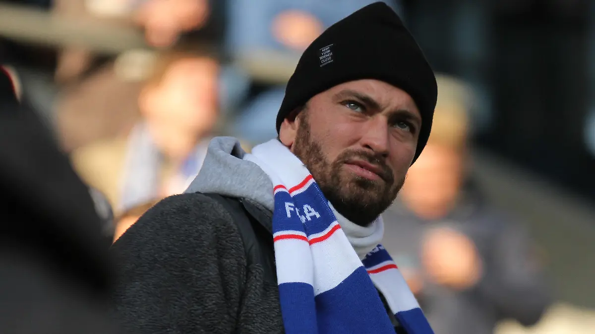 FC Hansa Rostock vs. Vfb Stuttgart II - DKB Arena - Rostock - 08.11.2014 - Musiker und Rapper Marteria beim Sieg von FC Hansa Rostock gegen Stuttgart