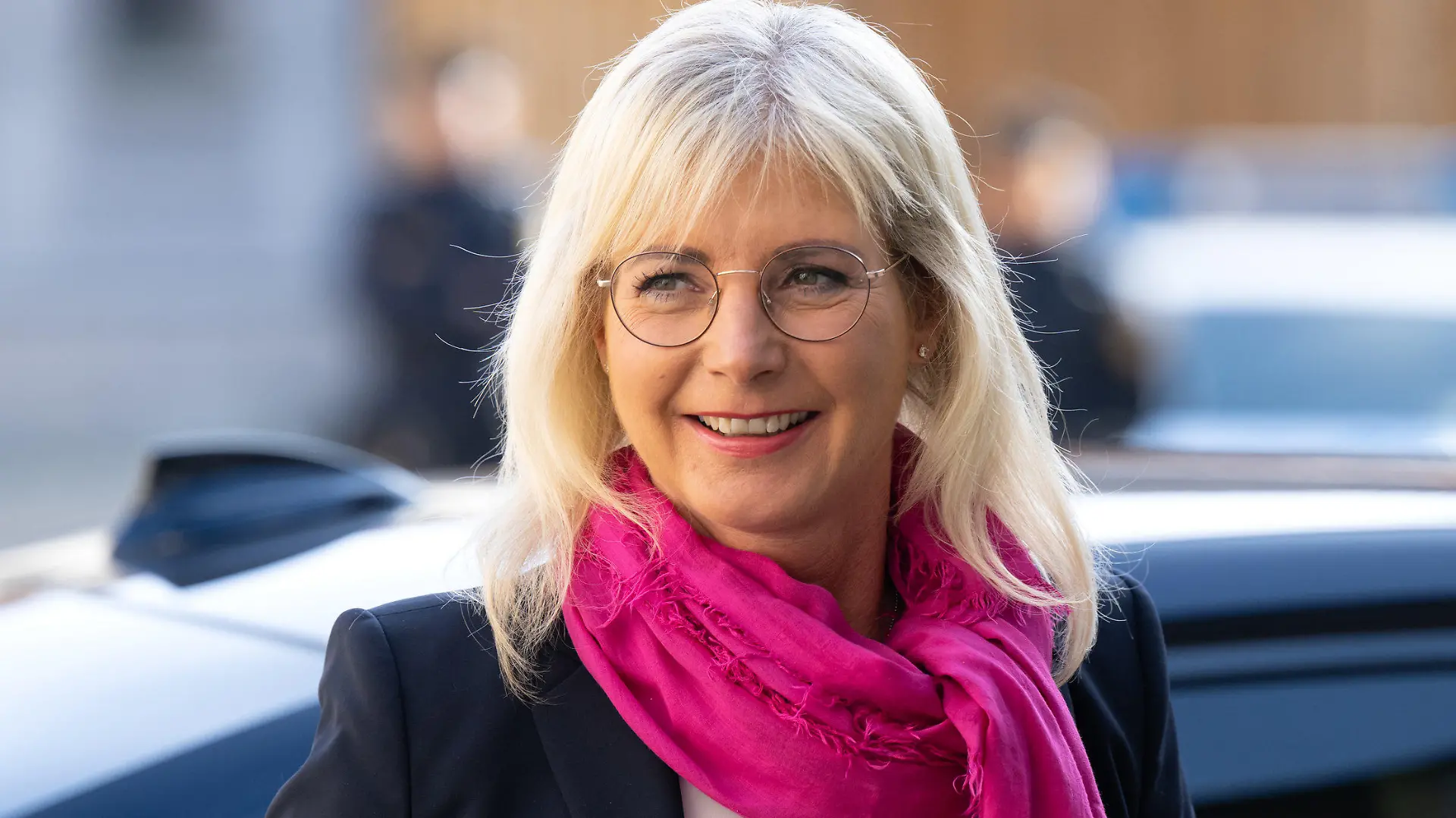 06.11.2022, Bayern, München: Ulrike Scharf (CSU), Sozialministerin von Bayern, kommt zur Klausurtagung des Ministerrats in der Münchner Residenz. Das Kabinett befasst sich im Schwerpunkt mit dem Jahreshaushalt 2023. Foto: Sven Hoppe/dpa +++ dpa-Bildfunk +++