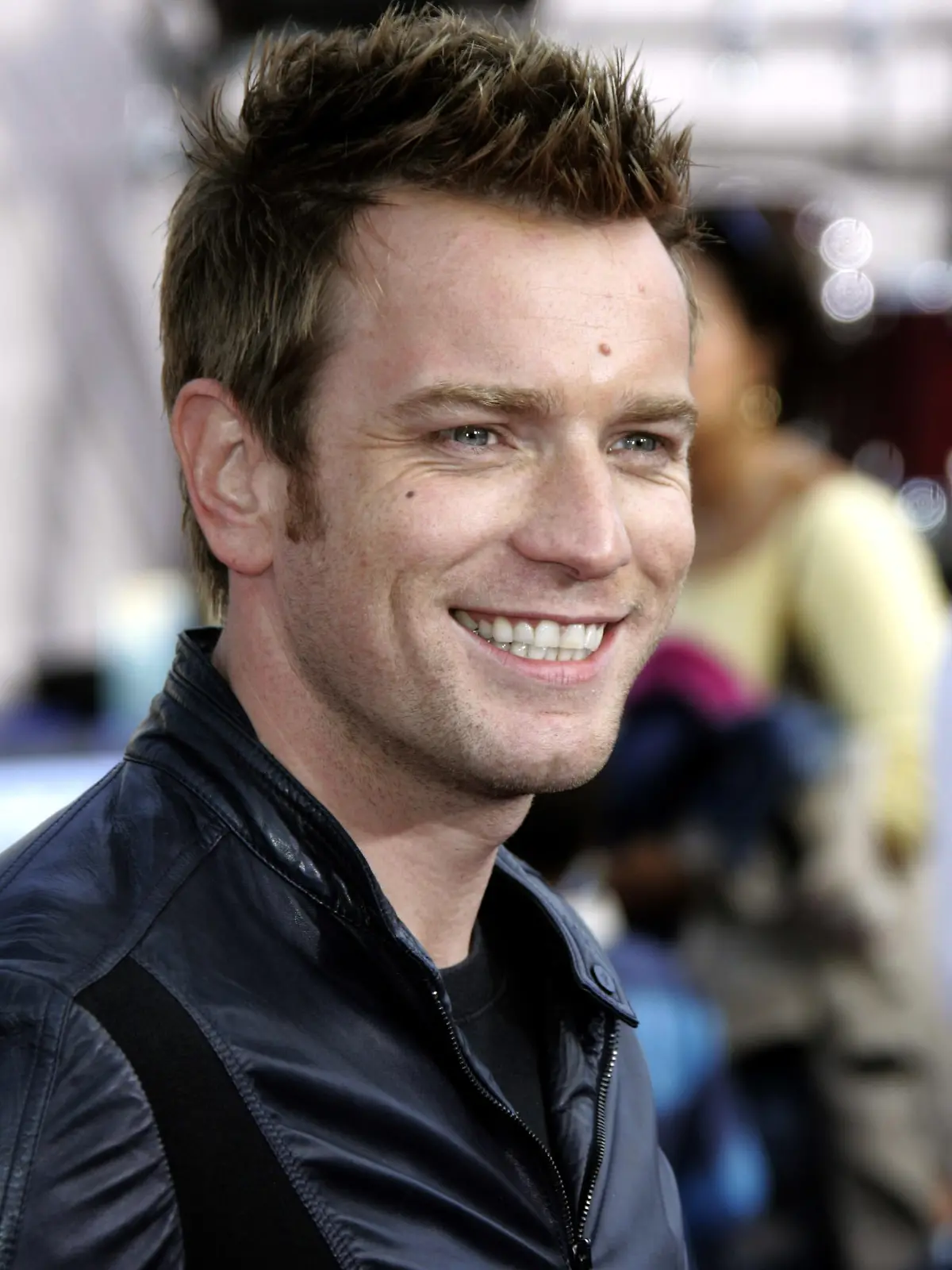 Der schottische Schauspieler Ewan McGregorposiert bei der  Premiere seines Films "Robots" am 06.03.2005  im Mann Village Theatre in Westwood (Kalifornien). Foto: Hubert Boesl  +++(c) dpa - Report+++