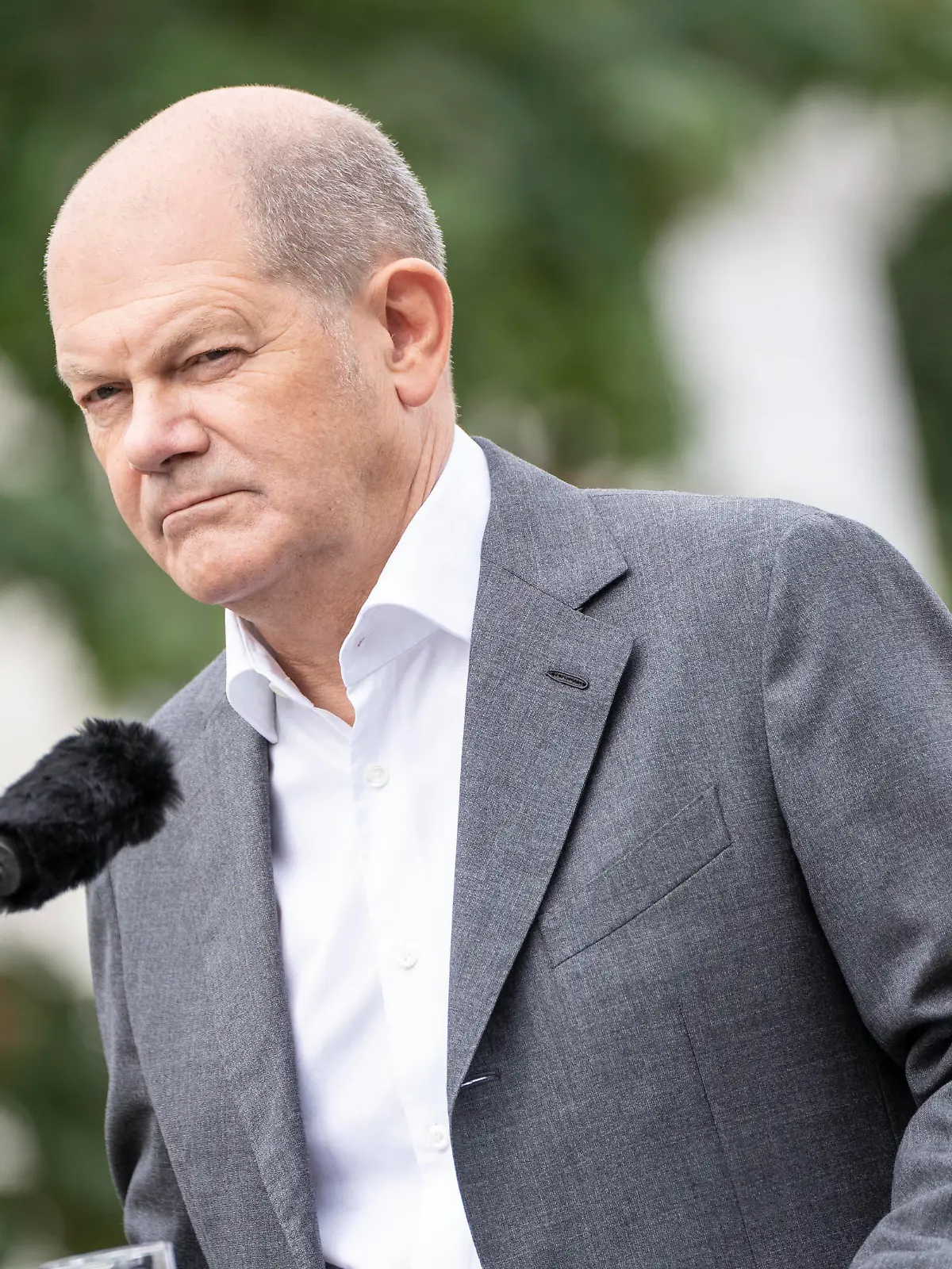 Zweitägige Klausurtagung der Bundesregierung auf Schloss Meseberg Tag 2 Olaf Scholz, BundeskanzlerZweitägige Klausurtagung der Bundesregierung auf Schloss Meseberg Tag 2 Olaf Scholz, Bundeskanzler, *** Two-day closed-door meeting of the German government at Schloss Meseberg Day 2 Olaf Scholz, Chancellor Two-day closed-door meeting of the German government at Schloss Meseberg Day 2 Olaf Scholz, Chancellor,