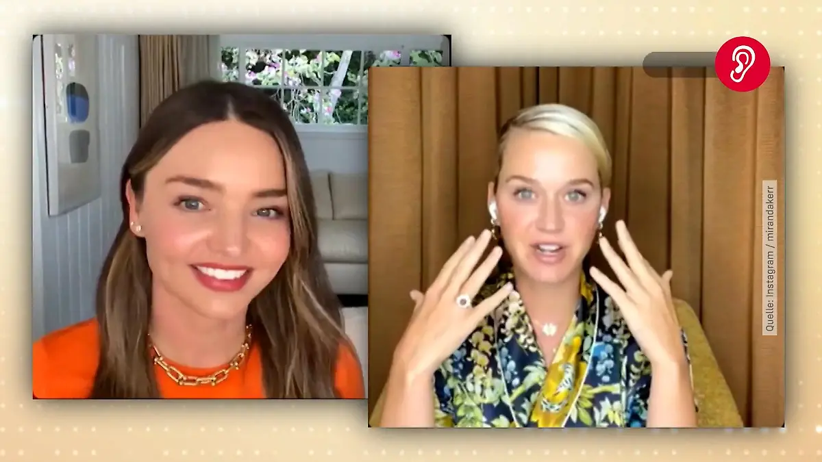 Miranda Kerr und Katy Perry verstehen sich bestens Orlando Blooms Ex und seine Neue