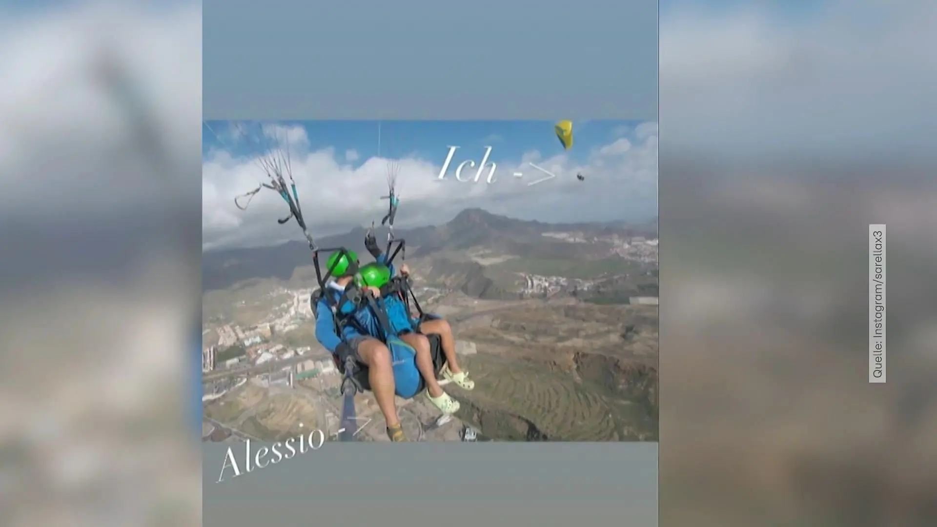 Sarah Engels hebt mit Alessio ab 2 Engel(s) über den Wolken