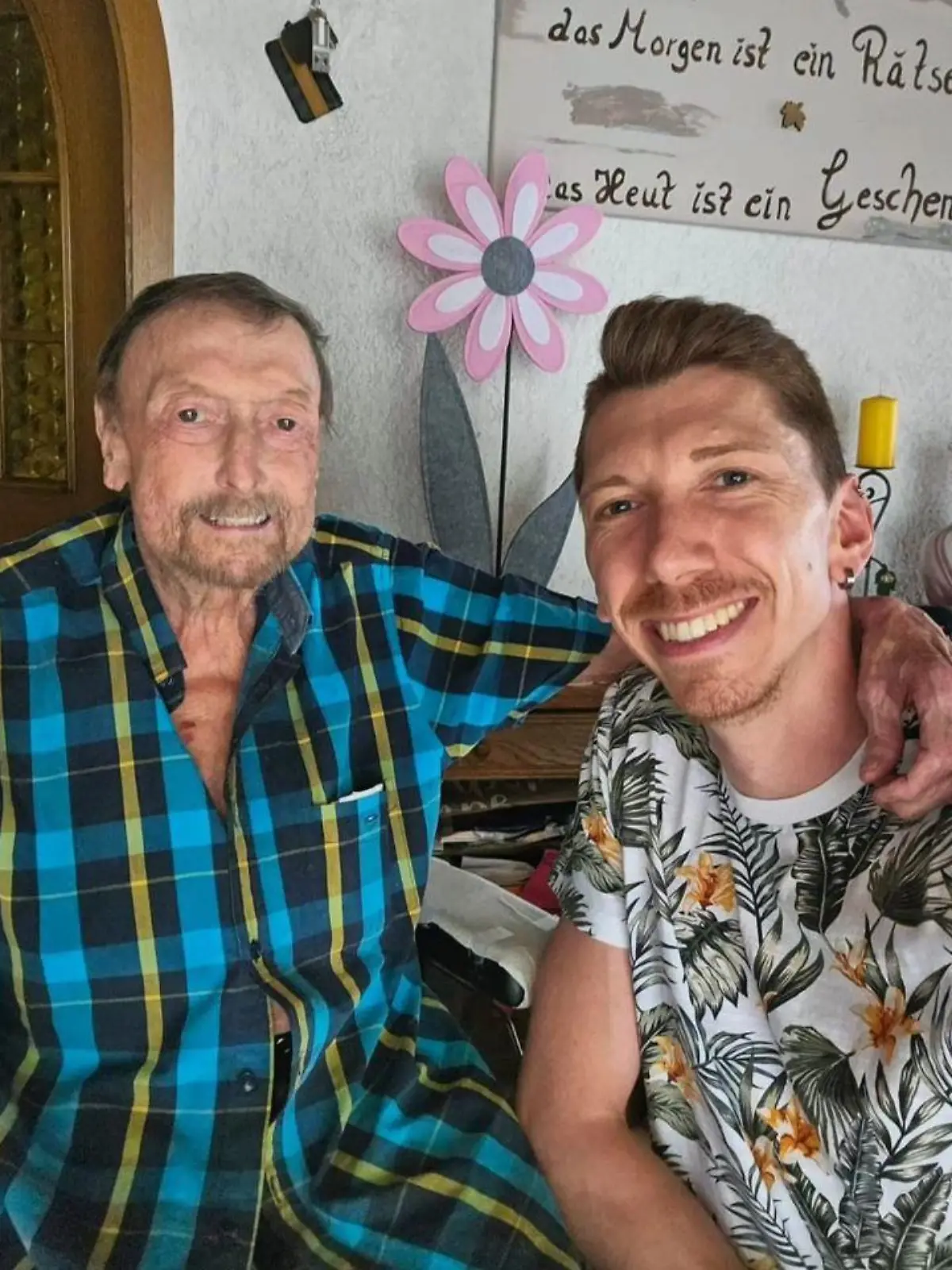 Manuel Flickinger trauert um seinen Papa