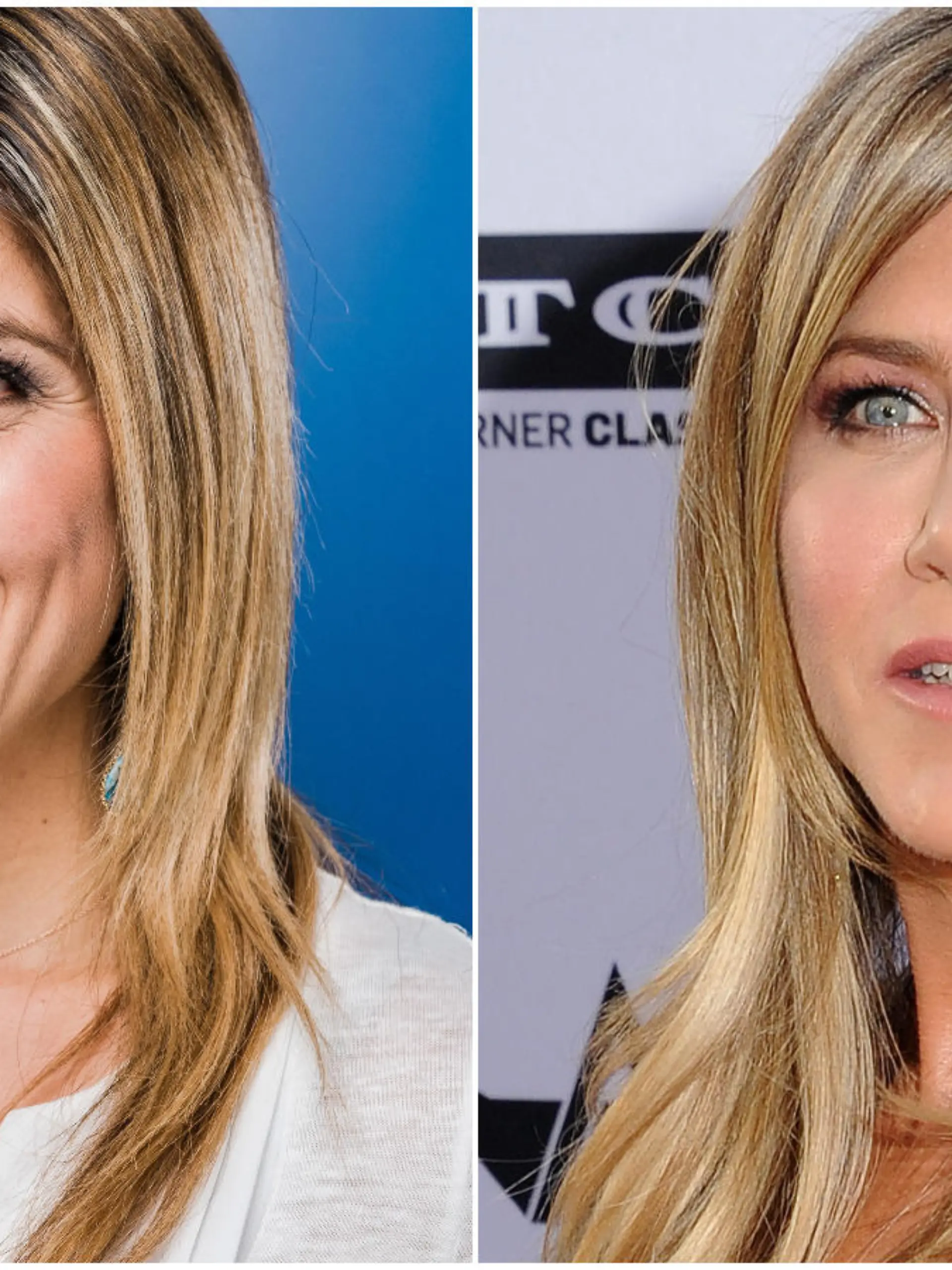 Panagiota Petridou findet, dass sie Ähnlichkeit mit Jennifer Aniston hat.