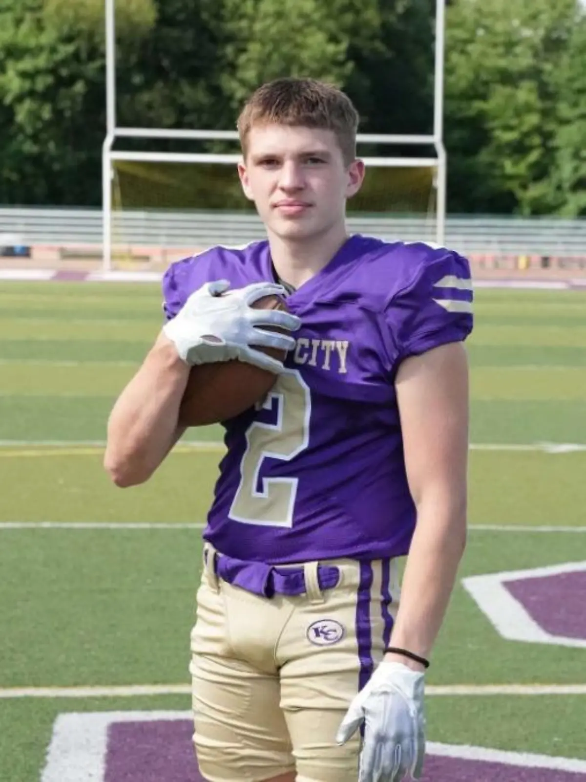 Nachwuchs-Quarterback Mason Martin (17)