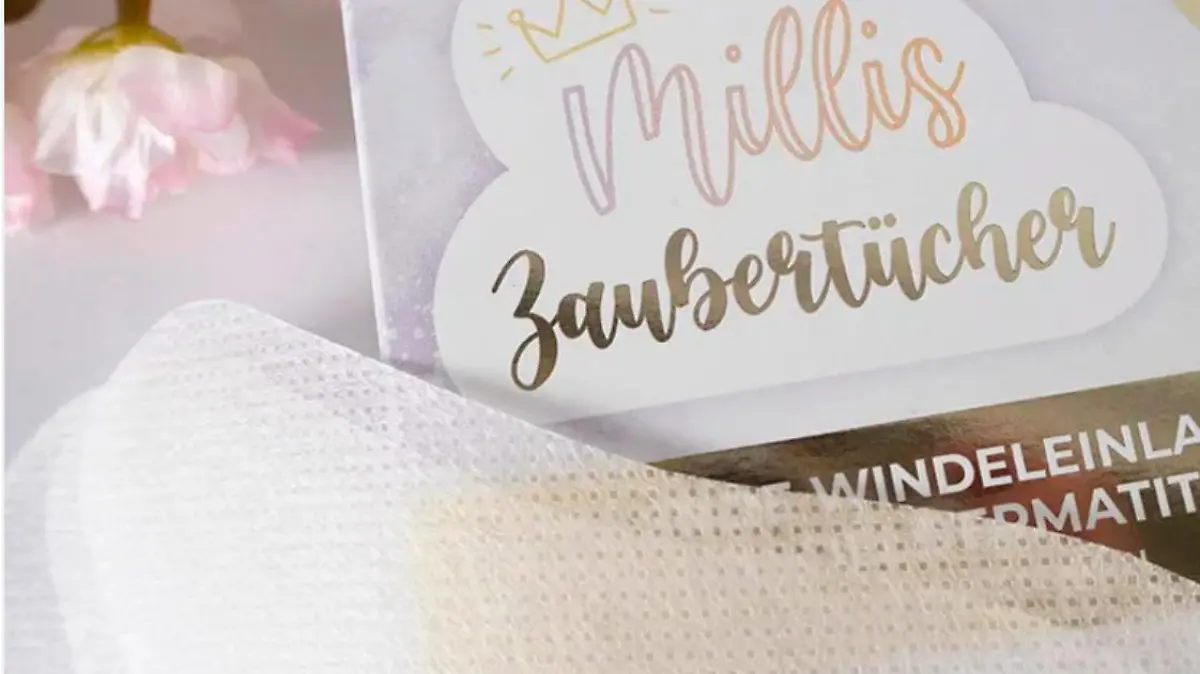 Millis Zaubertücher - Rettung für den wunden Po bei Wickel-Kindern?