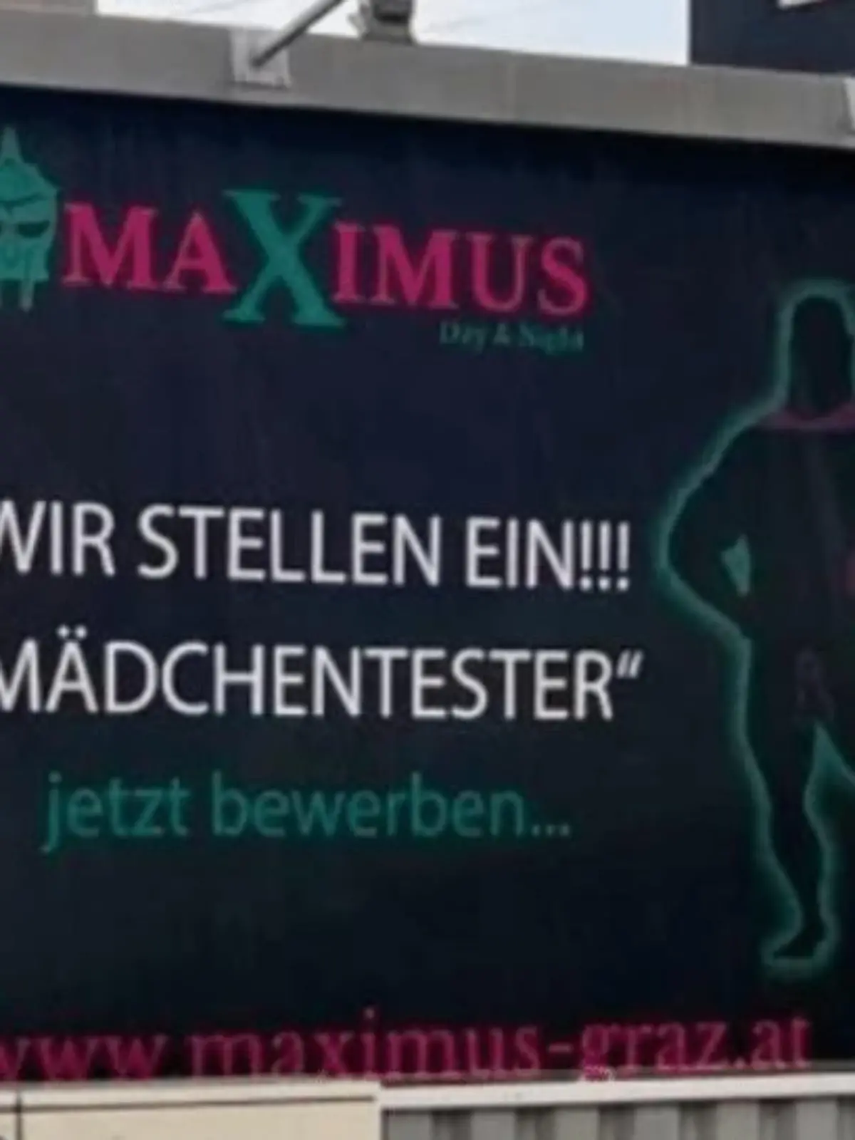 Verachtendes Bordell-Plakat entsetzt Frauen­rat