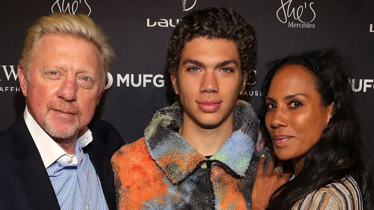 Boris, Elias und Barbara Becker sind ein super Trio