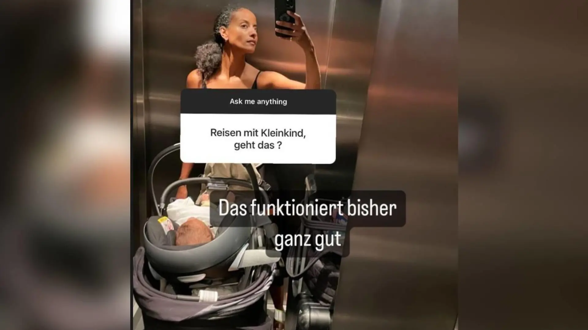 Sara Nuru zeigt zum ersten Mal ihr Baby