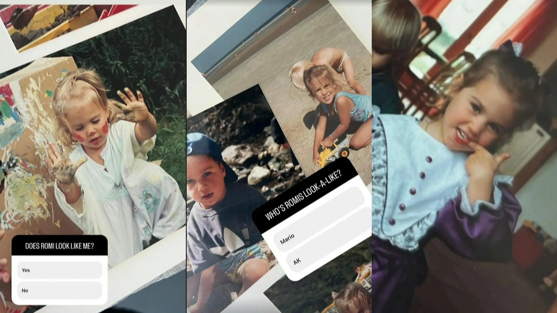 Ann-Kathrin Götze zeigt Kinderbilder von sich und Ehemann Mario Götze.