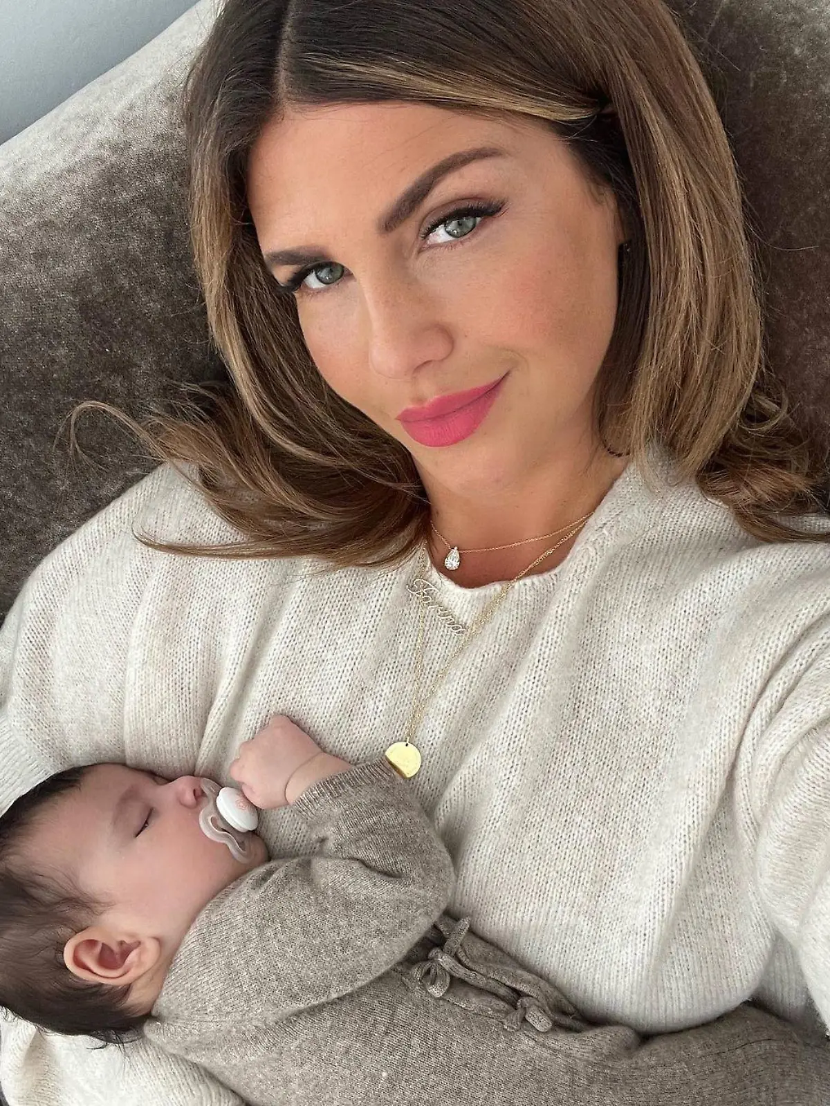 Farina Opoku geht voll in ihrer Mama-Rolle auf!