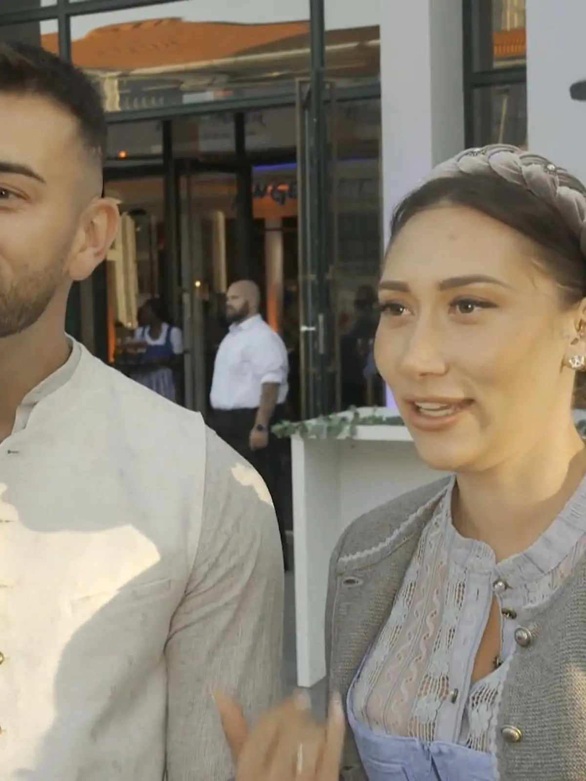 Serkan Yavuz und Samira Klampfl geben erstes TV-Interview als Ehepaar