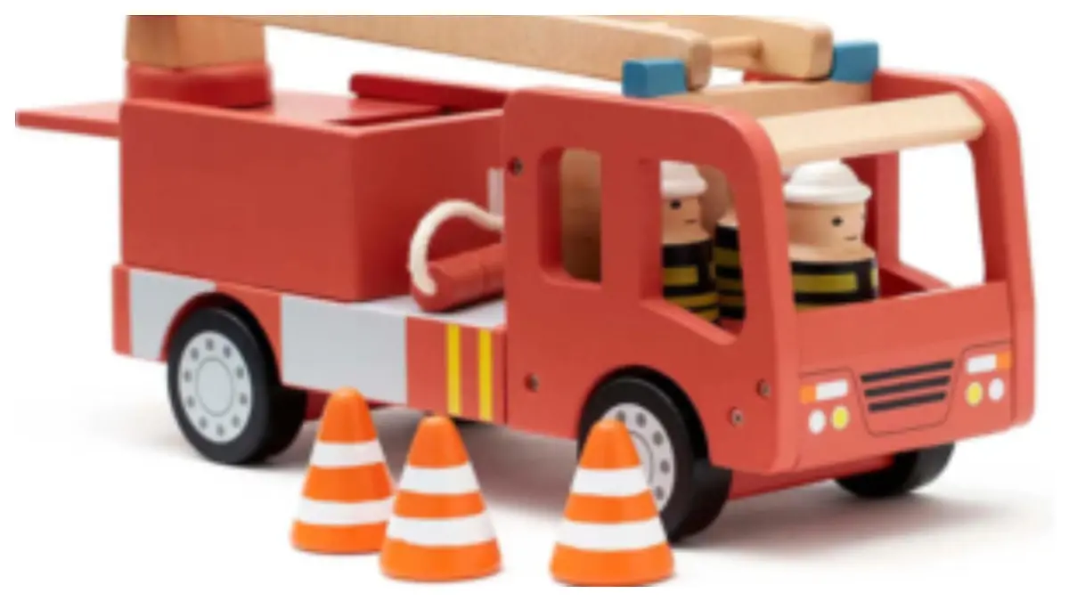 Produktbild des zurückgerufenen Feuerwehrautos von Kids Concept