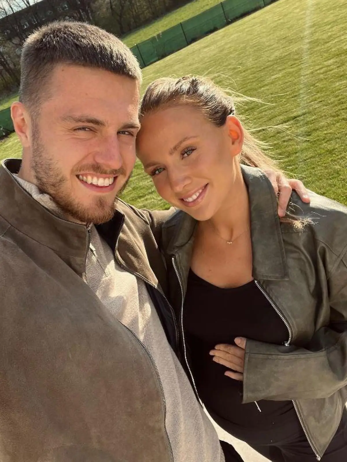 Mattias Svanberg und Alice Magnusson im Babyglück