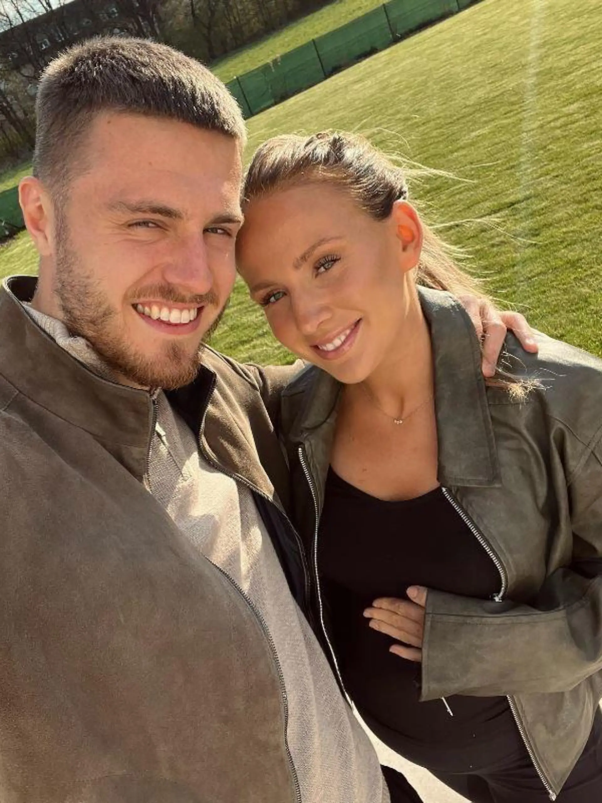 Mattias Svanberg und Alice Magnusson im Babyglück
