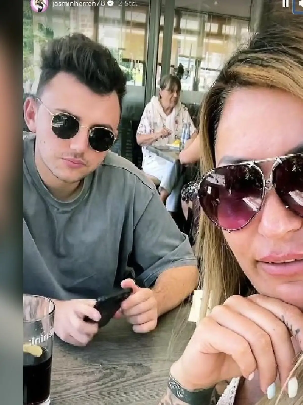 Jasmin Herren und Philipp Bender