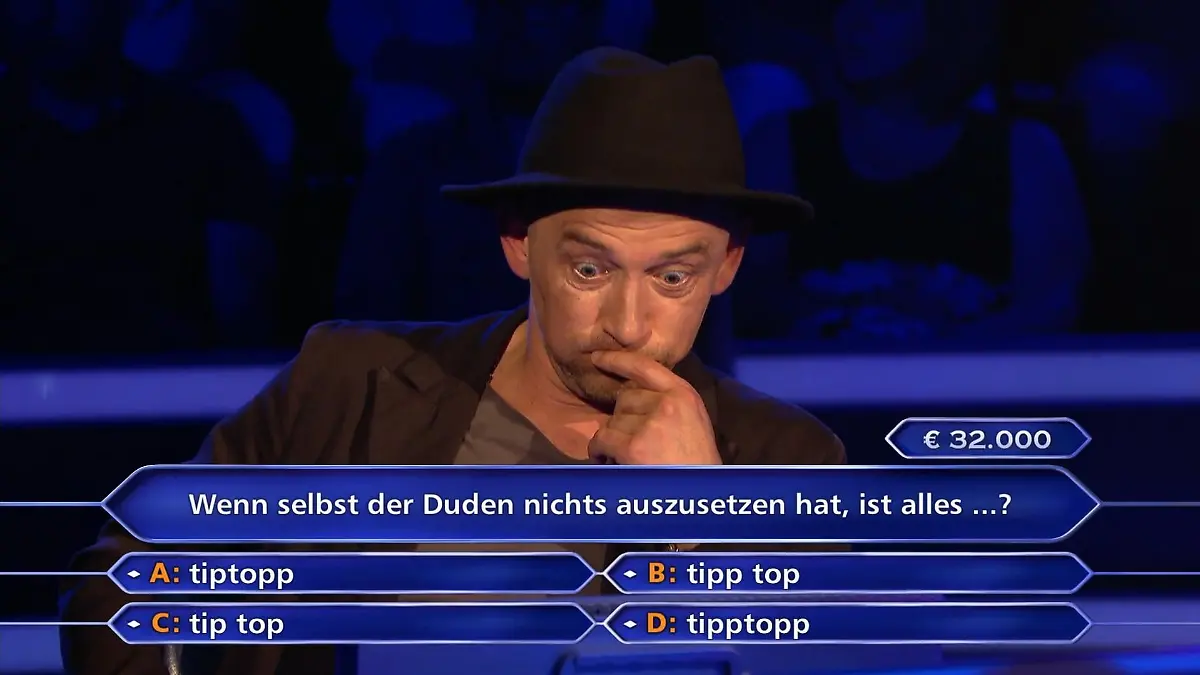 Wissen Sie die Antwort?