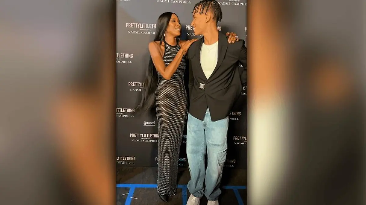 Naomi Campbell und Fürst Alberts Sohn Alexandre