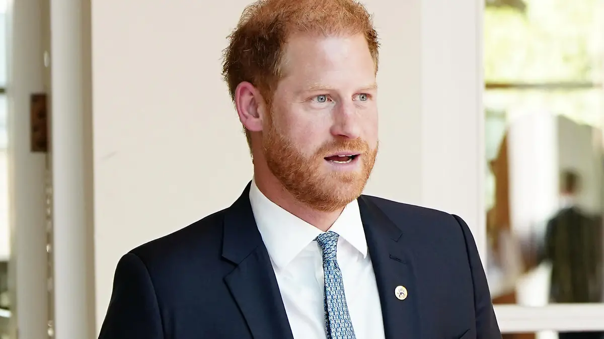 07.09.2023, Großbritannien, London: Prinz Harry erscheint zur Verleihung der WellChild Awards am Vorabend des ersten Todestages von Königin Elisabeth II. Bei der Veranstaltung werden inspirierende junge Menschen, die mit schweren Krankheiten leben, geehrt. Foto: Aaron Chown/PA Wire/dpa +++ dpa-Bildfunk +++