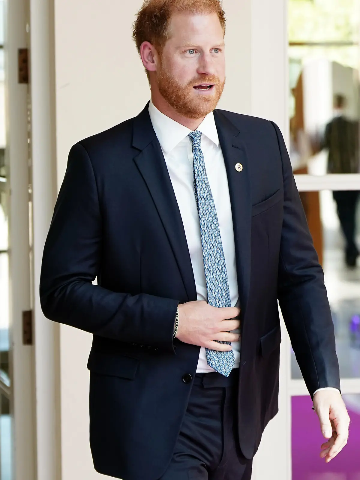 07.09.2023, Großbritannien, London: Prinz Harry erscheint zur Verleihung der WellChild Awards am Vorabend des ersten Todestages von Königin Elisabeth II. Bei der Veranstaltung werden inspirierende junge Menschen, die mit schweren Krankheiten leben, geehrt. Foto: Aaron Chown/PA Wire/dpa +++ dpa-Bildfunk +++