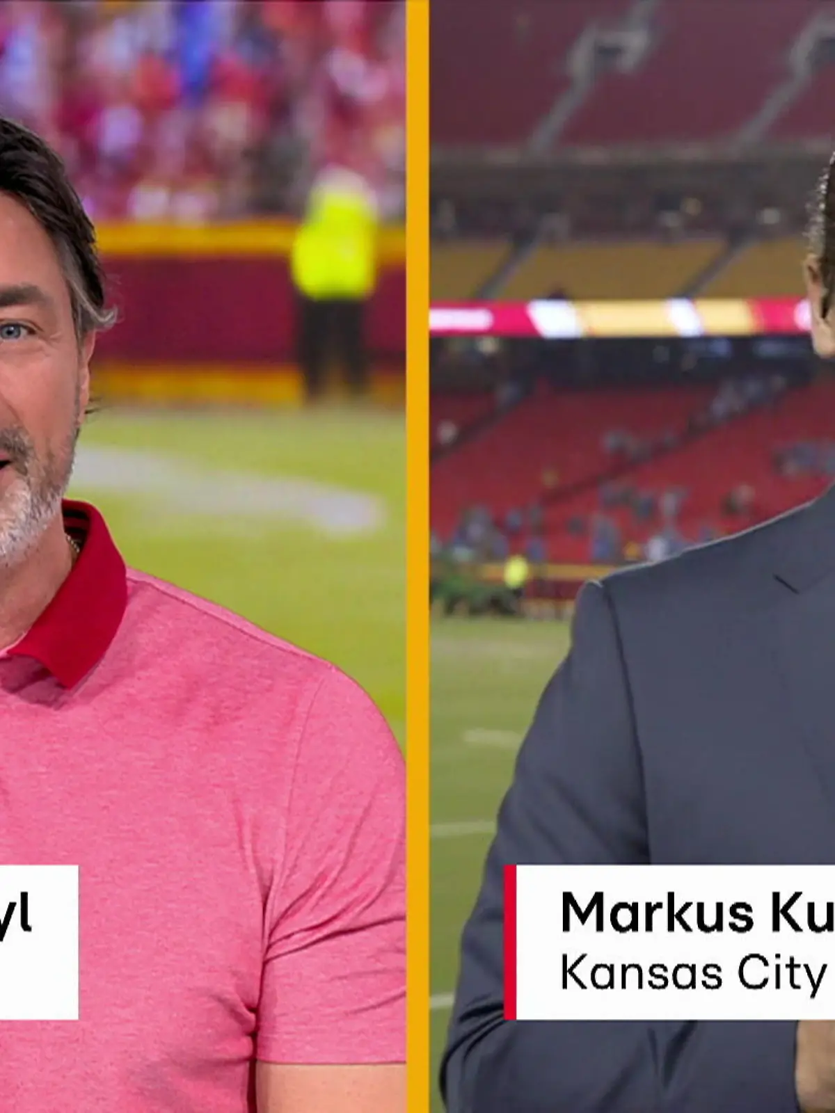 Titelverteidiger Kansas City Chiefs um Star-Quarterback Patrick Mahomes hat zum Auftakt in die NFL-Saison überraschend zu Hause gegen die Detroit Lions verloren. Beim 21:20 für die Gäste erzielte Amon-Ra St. Brown den ersten Touchdown der Saison und sorgte für die Führung. RTL-Experte Markus Kuhn schildert seine Eindrücke von vor Ort aus Kansas.