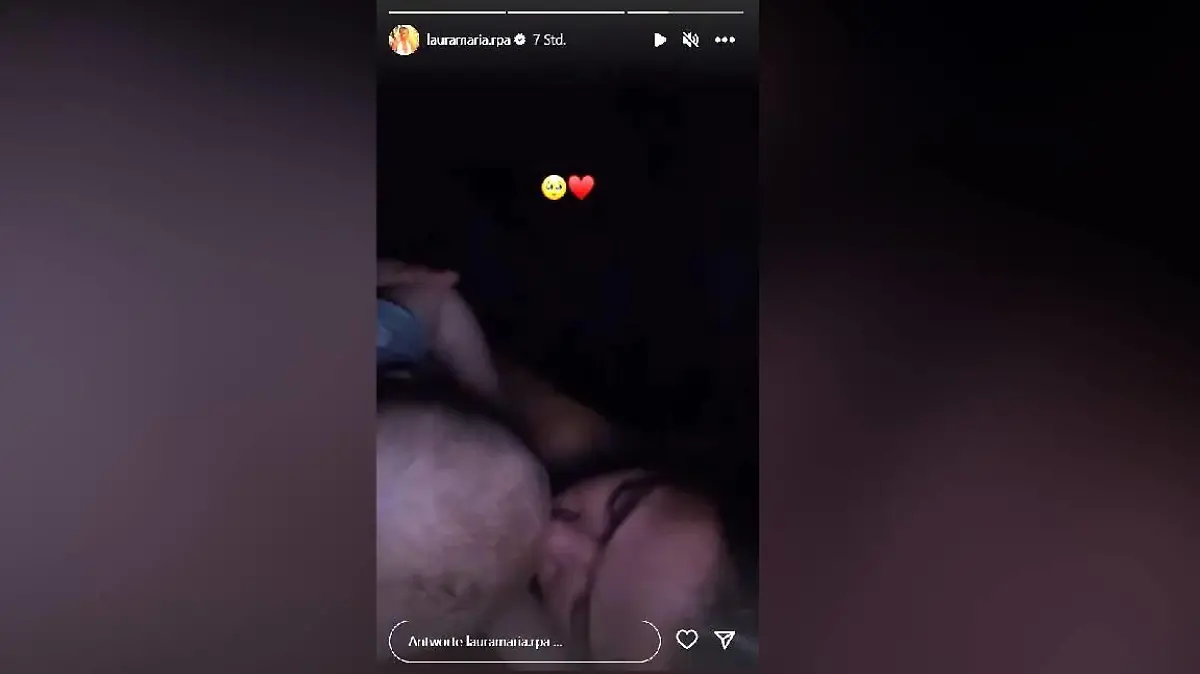 Ganz viel Kuscheln - das ist es, was Laura Marias Leano jetzt braucht.