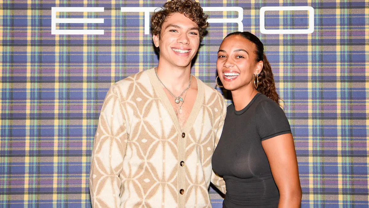 Elias Becker, Yasmine Dahlberg - ETRO celebrates Saturno bag launch in New York, Manhattan, United States, 06.09.2023.