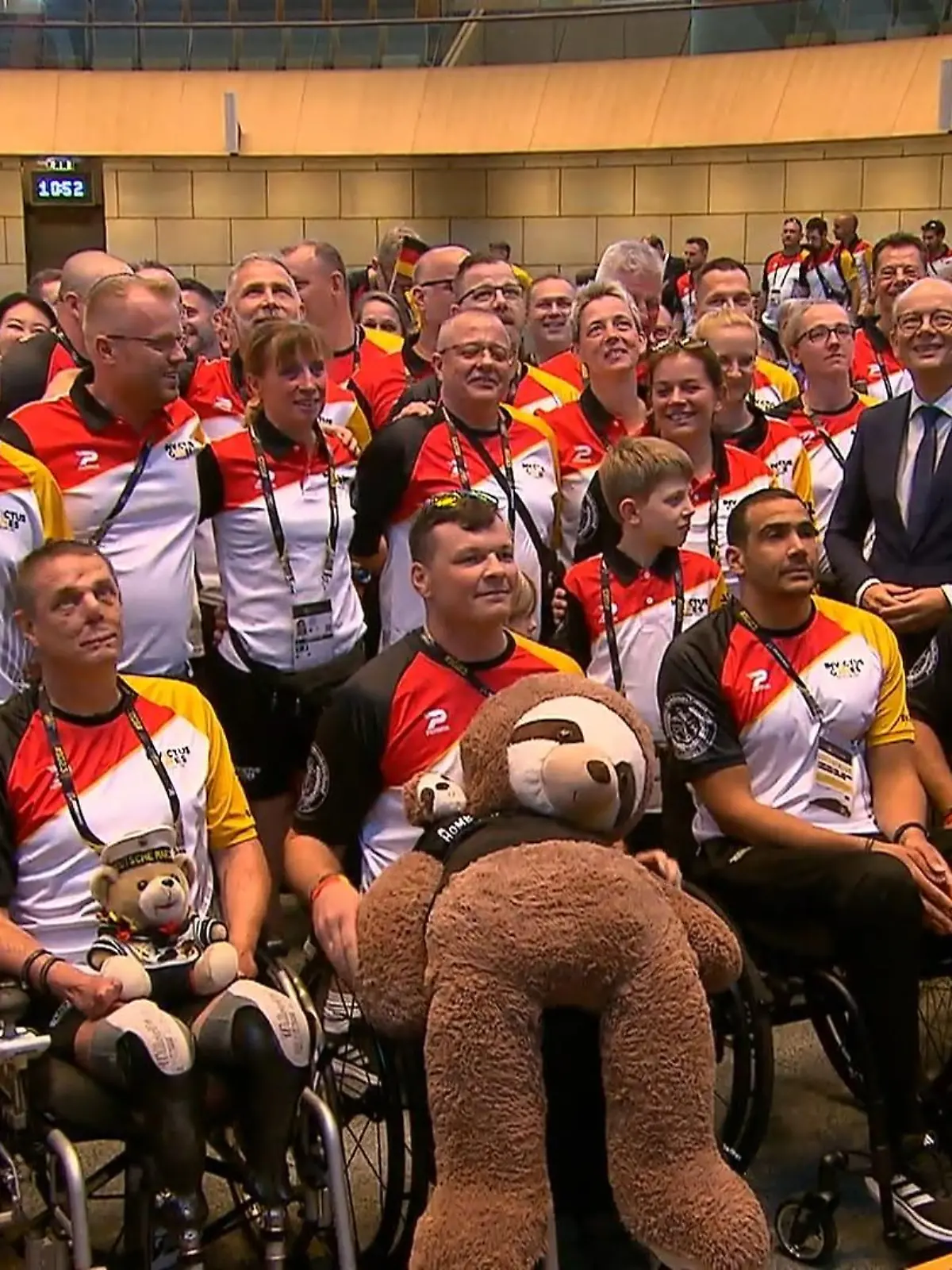 Bild zu: "Empfang der Invictus Games Mannschaft"