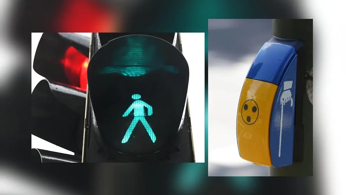 Fußgänger- und Blindenampel