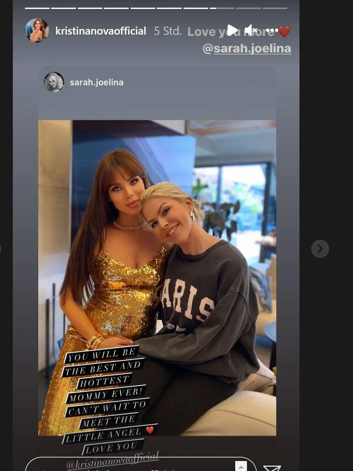 Liliana Matthäus und ihre Freundin Sarah Joelina.