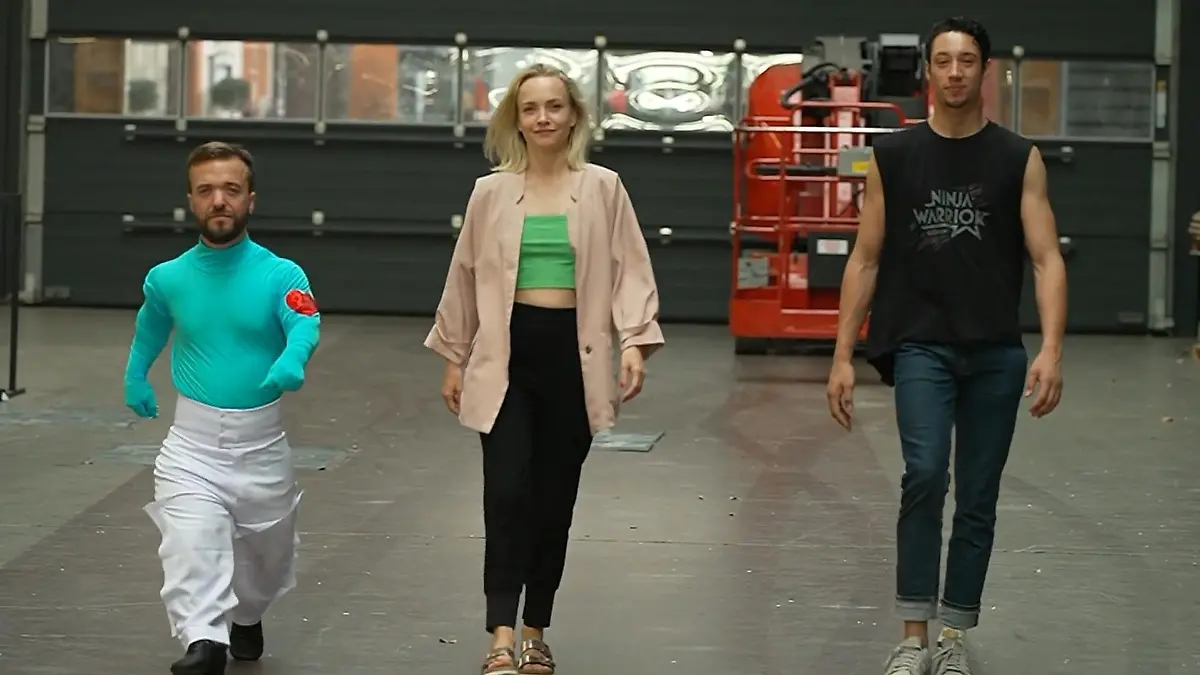 Sie haben Bock und werden im "Let's Dance"-Finale alles geben: Mathias Mester, Janin Ullmann und René Casselly.