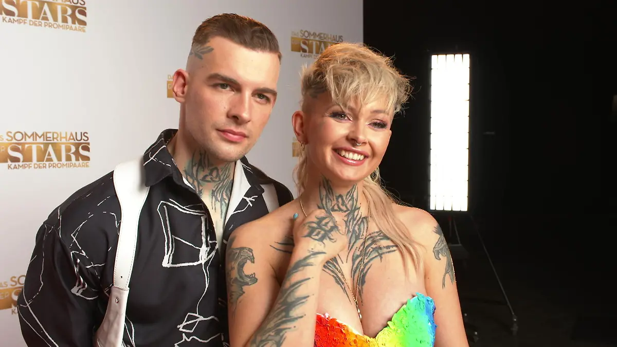 Liebeskrieger im „Sommerhaus der Stars“ 2023: Eric und Edith Stehfest sind  gar keine Aliens