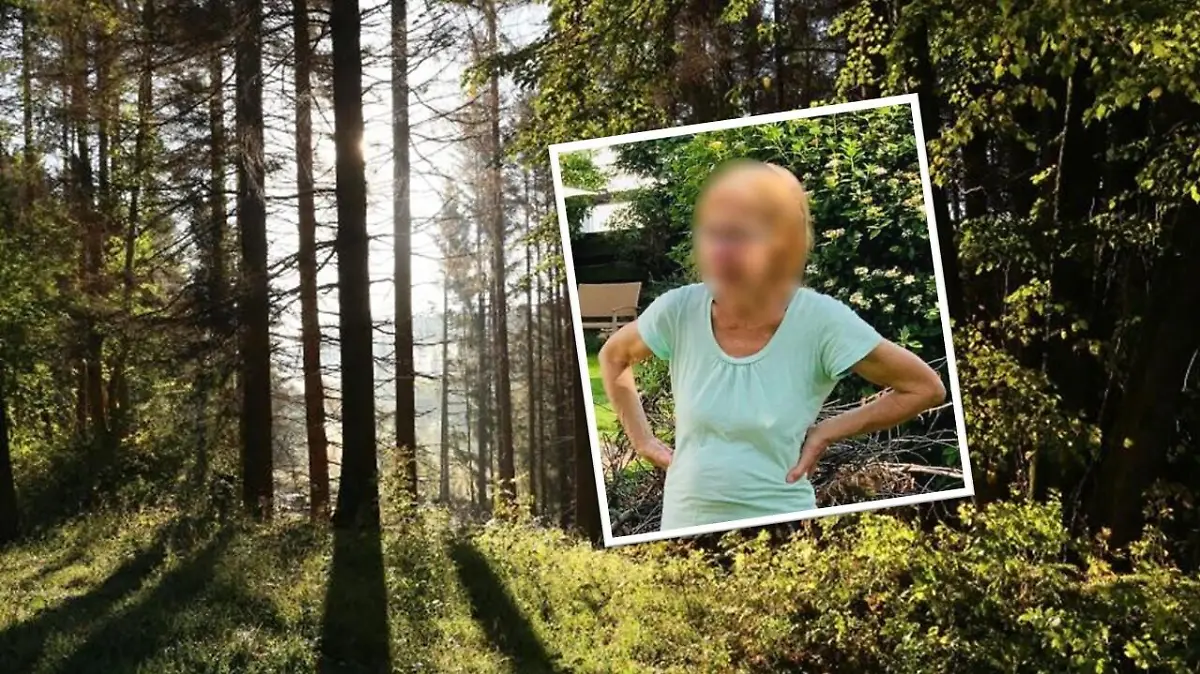 Gabriele M. (69) starb in einem Wald bei Schiffweiler.