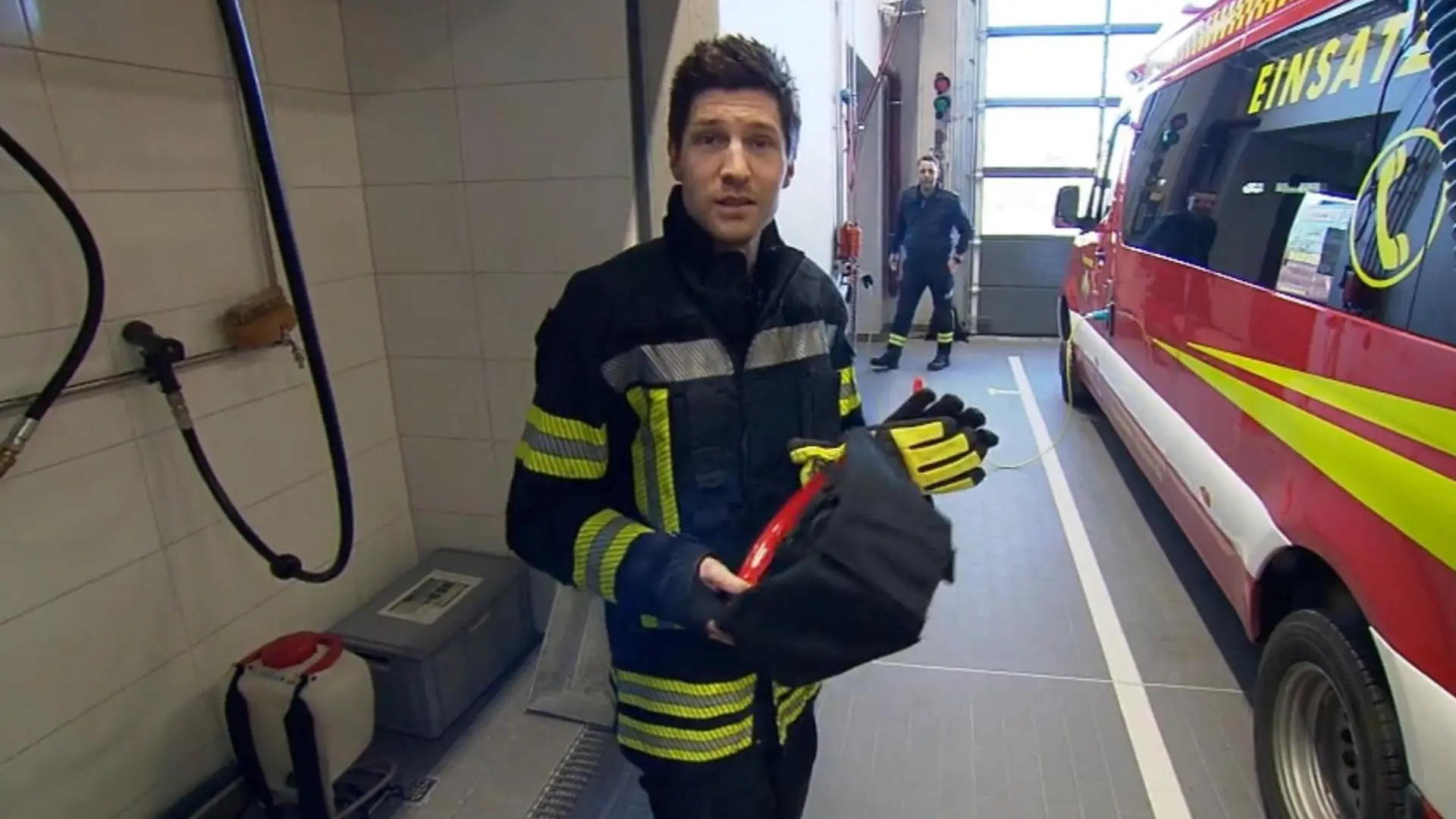 Einen Tag bei der Feuerwehr Schmidt macht mit