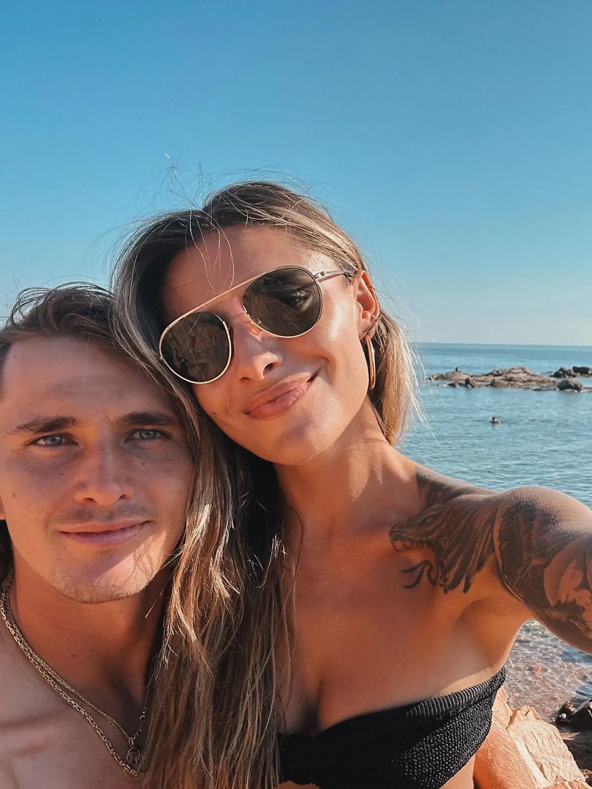 Alexander Zverev und Sophia Thomalla entspannen auf Korsika.